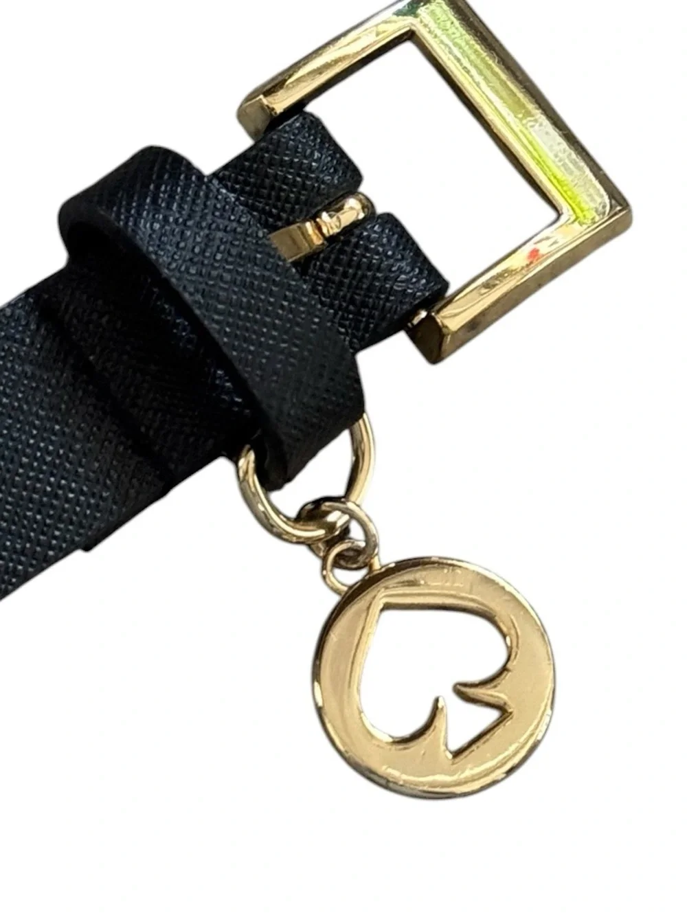 Kate Spade Leather five hole belt size medium